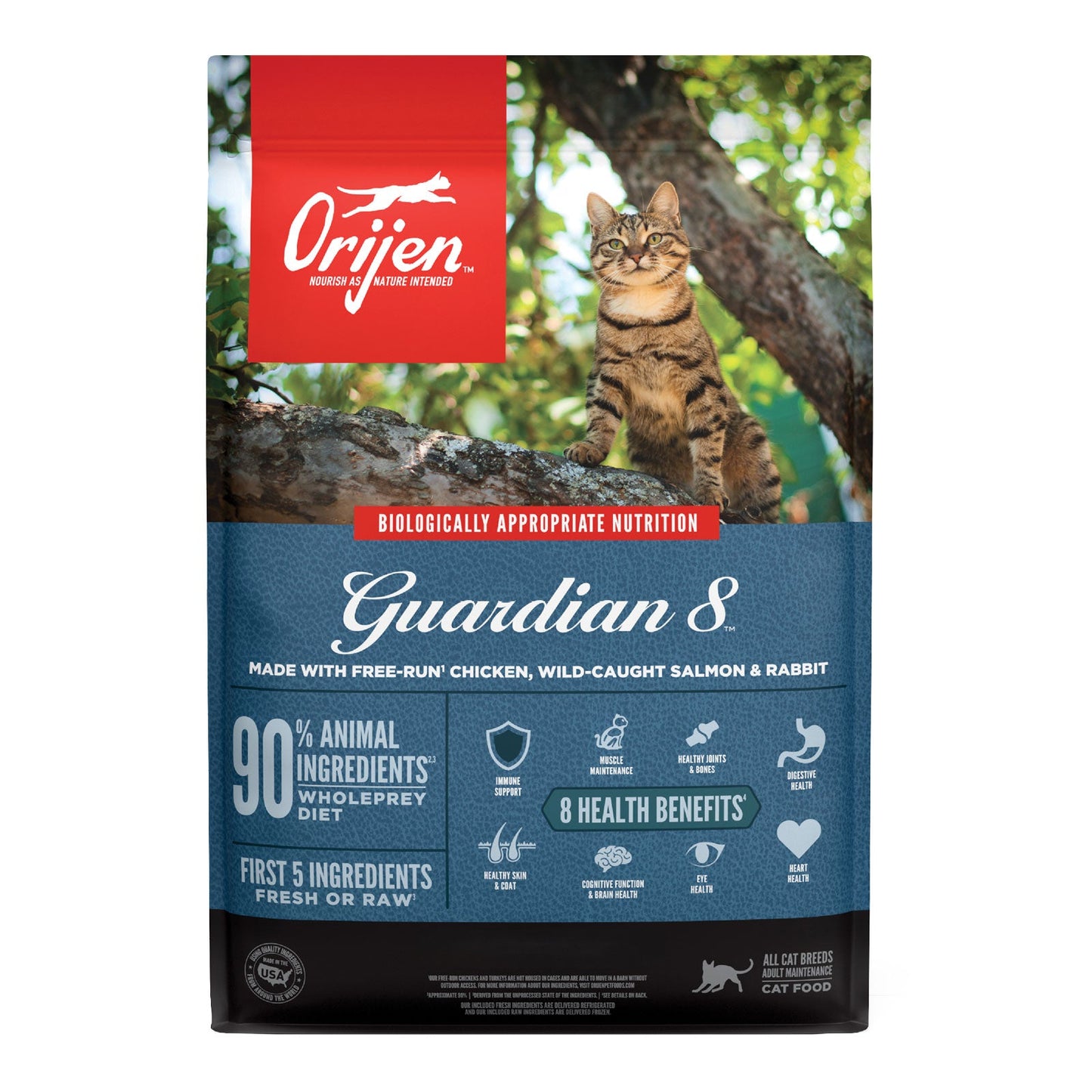 ORIJEN Guardian 8 Dry Cat Food 1.8kg - Woonona Petfoods