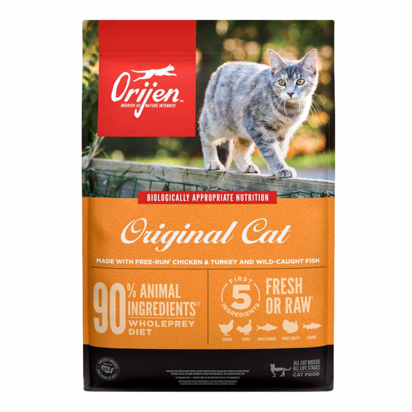 ORIJEN Original Adult Dry Cat Food 1.8kg - Woonona Petfoods