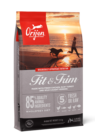 ORIJEN Original Fit and Trime Dry Dog Food 10.6kg
