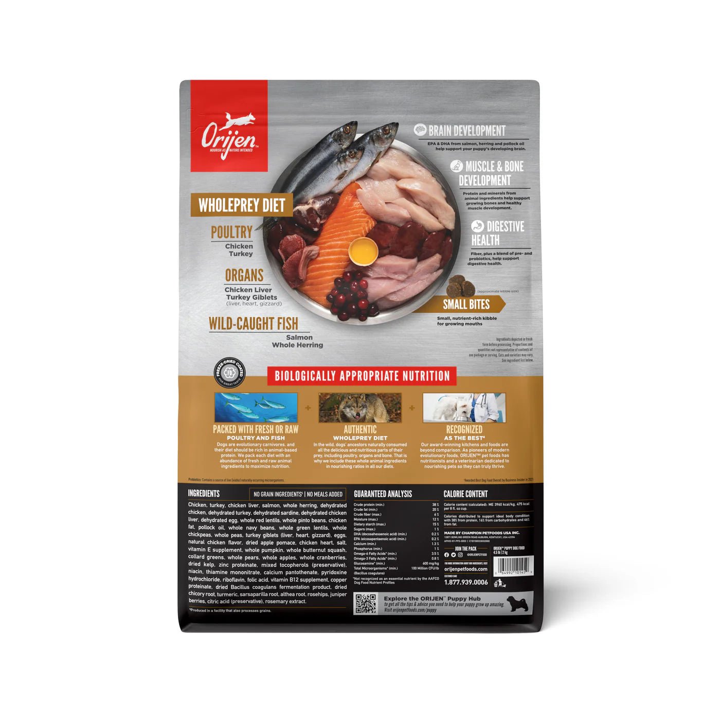 ORIJEN Original Puppy Dry Dog Food 2kg - Woonona Petfoods