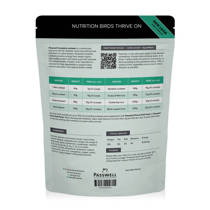 Passwell Complete Lorikeet Diet - Woonona Petfoods
