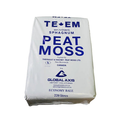 Peat Moss 112 Litre White Bale Canadian - Woonona Petfoods