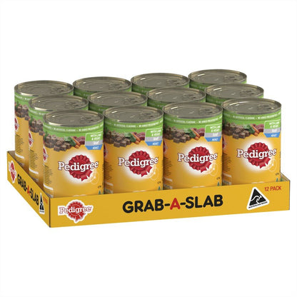 Pedigree Wet Dog Food Cans Homestyle Lamb Pasta and Vegetables 12x700g - Woonona Petfoods