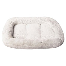 Pet One Bedding Ultra Lounger Ultra Plush Light Grey - Woonona Petfood & Produce