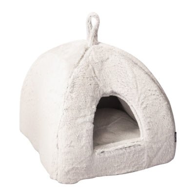 Pet One Cat Cave Ultra Plush Light Grey – Woonona Petfood & Produce