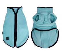 Pet One Dog Coat Jump Suit Heavy Fleece Zip Up Light Blue - Woonona Petfood & Produce