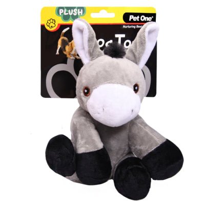 Pet One Dog Toy Plush Squeaky 15cm - Woonona Petfoods