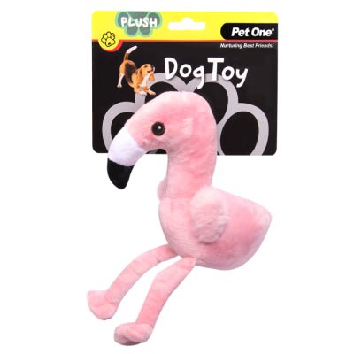 Pet One Dog Toy Plush Squeaky 15cm - Woonona Petfoods