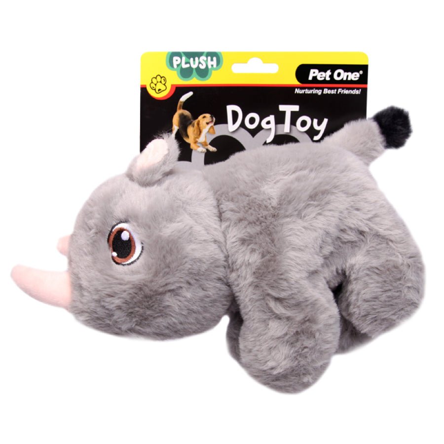 Pet One Dog Toy Plush Squeaky 20cm - Woonona Petfoods