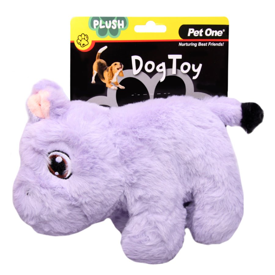 Pet One Dog Toy Plush Squeaky 20cm - Woonona Petfoods
