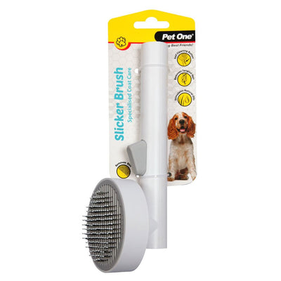 Pet One Self CleaningSlicker Brush
