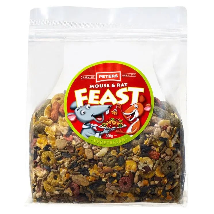 Peters Mouse and Rat Feast Vegetarian 800g - Woonona Petfoods