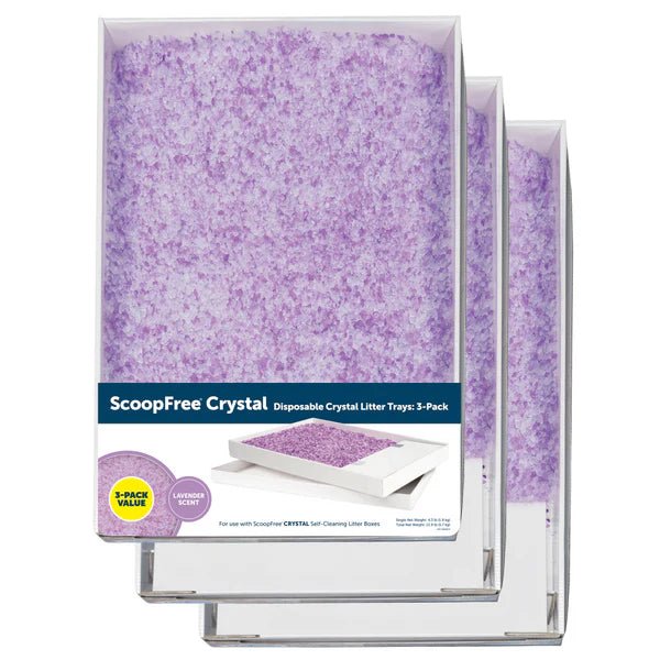 Petsafe Scoop Free Litter Tray Replacement Lavender 3 Pack - Woonona Petfoods