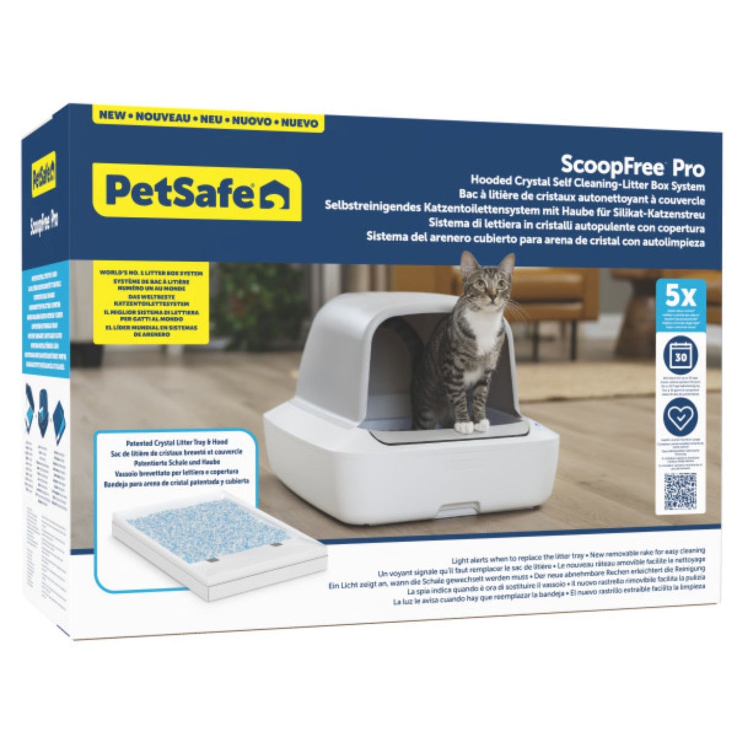 Petsafe Scoop Free Pro Self Cleaning Hooded Cat Litter Box System - Woonona Petfoods