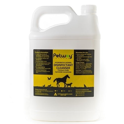 Petway Disinfectant Cleanser 5 Litre - Woonona Petfoods