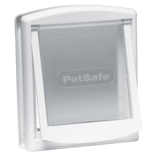 Petway Pet Door Original 2 way small White Flap - Woonona Petfoods