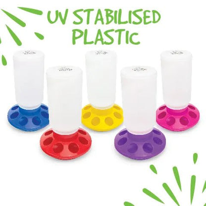 Poultry Feeder Bainbridge Blue 1kg - Woonona Petfoods