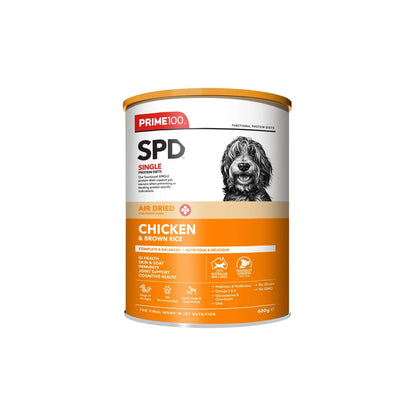 Prime 100 Air Dried Chicken and Brown Rice - Woonona Petfood & Produce