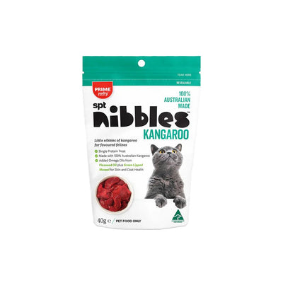 Prime Pantry Nibbles Kangaroo Cat Treats 40g