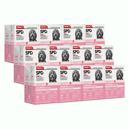 Prime100 SPD Slow Cooked Salmon and Pumpkin 354g - Woonona Petfoods