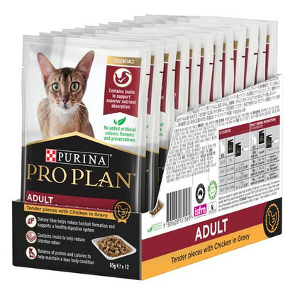 Pro Plan Cat Wet Pouch Adult Chicken - Woonona Petfoods