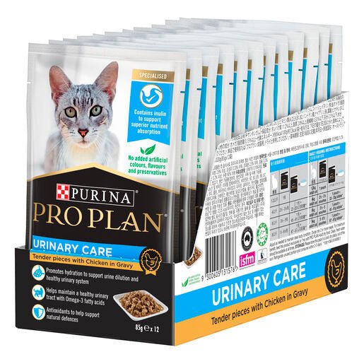 Pro Plan Cat Wet Pouches Urinary Tract Health 12x85g - Woonona Petfood & Produce