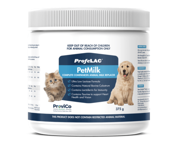 ProfeLAC PetMilk Replacer 375g - Woonona Petfoods