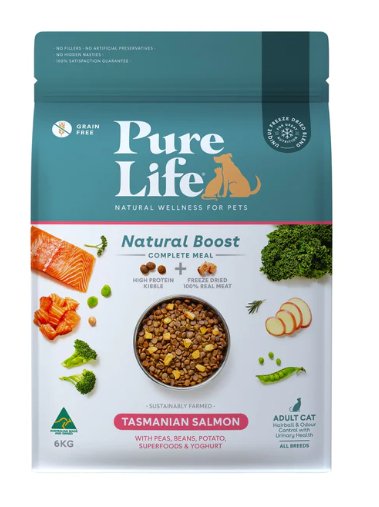 Pure Life Dry Cat Food Salmon - Woonona Petfood & Produce