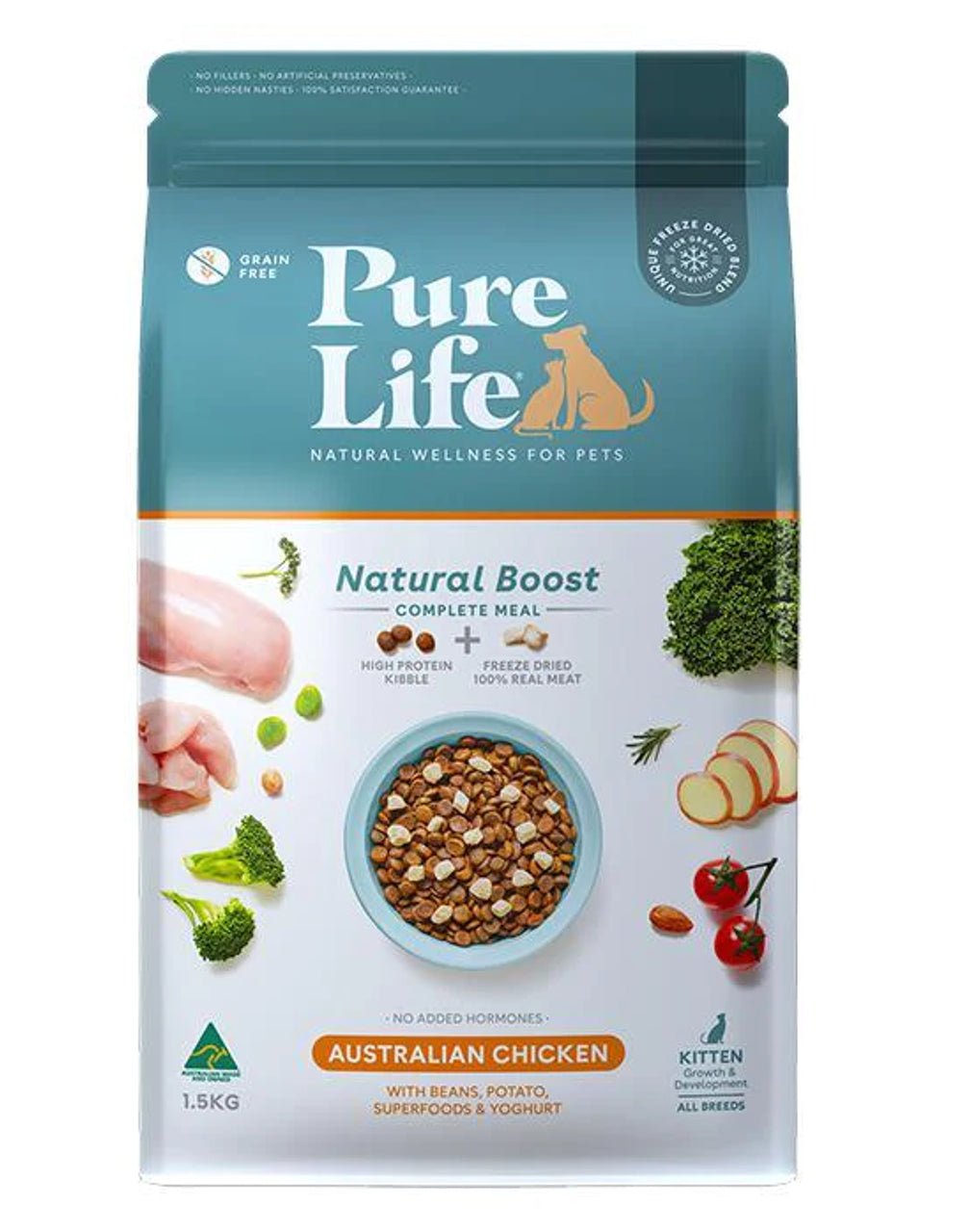 Pure Life Dry Kitten Food Chicken - Woonona Petfood & Produce