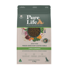 Pure Life Freeze Dried Raw Coated Adult Dog Food Lamb & Kangaroo - Woonona Petfoods