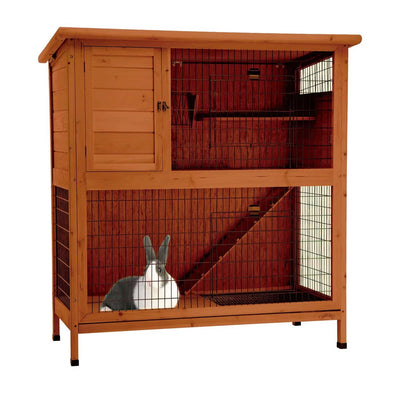 Rabbit Hutch Double Storey 185cm Masterpet