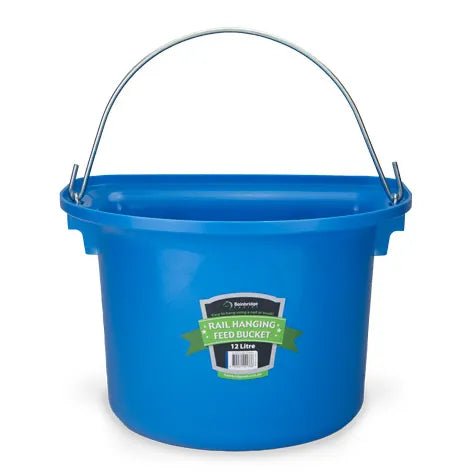 Rail Hanging Feed Bucket 12ltr Bainbridge - Woonona Petfoods