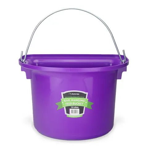 Rail Hanging Feed Bucket 12ltr Bainbridge - Woonona Petfoods