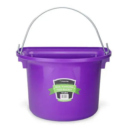 Rail Hanging Feed Bucket 12ltr Bainbridge - Woonona Petfoods