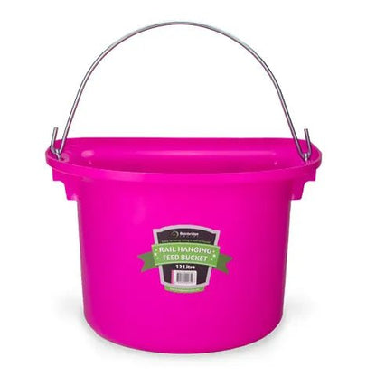 Rail Hanging Feed Bucket 12ltr Bainbridge - Woonona Petfoods