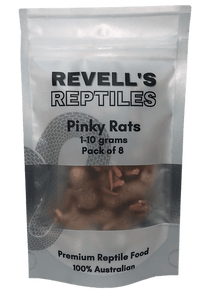 Rats Frozen Pinkies 8 Pack Revell's - Woonona Petfoods