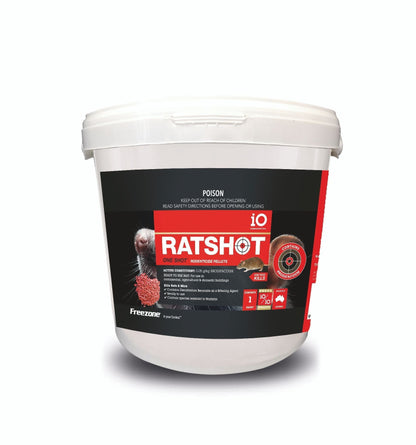 Ratshot One Shot Pellet Red - Woonona Petfood & Produce