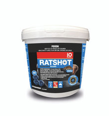 Ratshot Rodenticide Blocks Blue - Woonona Petfoods