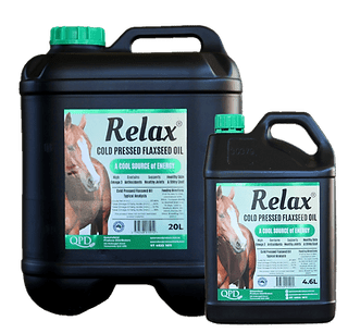 Relax Nutrition Cold Pressed Flaxseed Oil 4.6 Litres - Woonona Petfood & Produce