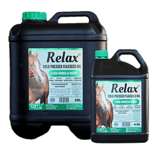 Relax Nutrition Cold Pressed Flaxseed Oil 4.6 Litres - Woonona Petfood & Produce