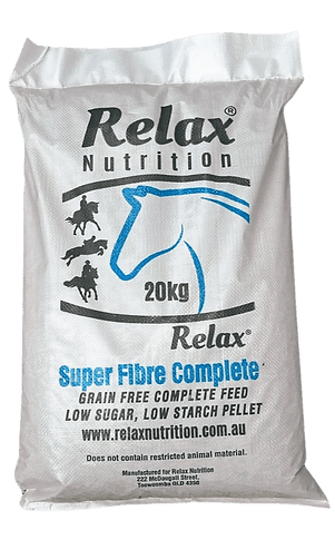 Relax Nutrition Super Fibre Complete 20kg - Woonona Petfood & Produce