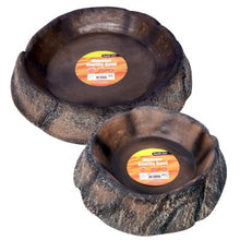 Reptile One CopiRock Monster Reptile Bowl L Siltstone 30x30x8cmh - Woonona Petfoods