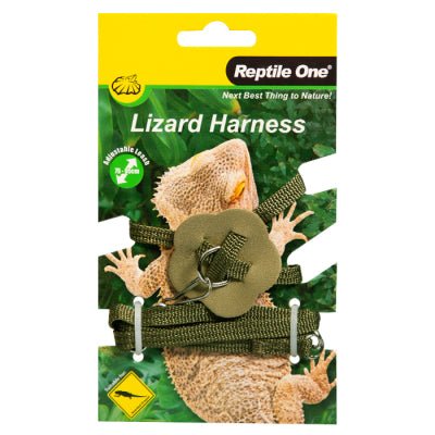 Reptile One Lizard Harness with Adjustable Leash - Woonona Petfood & Produce