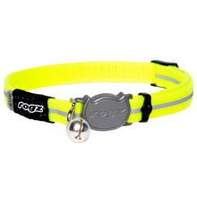 Rogz Alleycat Safeloc Collar Dayglo 11mm - Woonona Petfood & Produce
