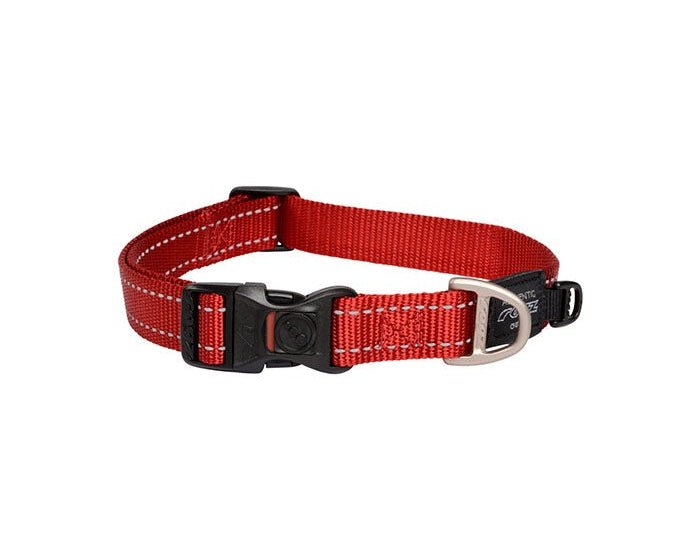 Rogz Classic Collar Red - Woonona Petfoods