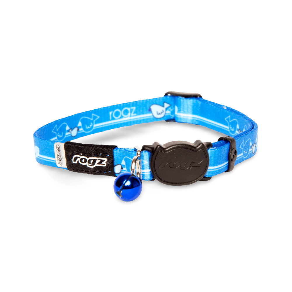 Rogz Kiddycat Safeloc Collar Royal Birds - Woonona Petfoods