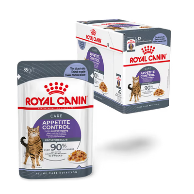 Royal Canin Wet Cat Food Appetite Control Jelly 12x85g