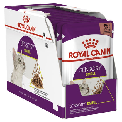 Royal Canin Wet Cat Food Sensory Smell Gravy