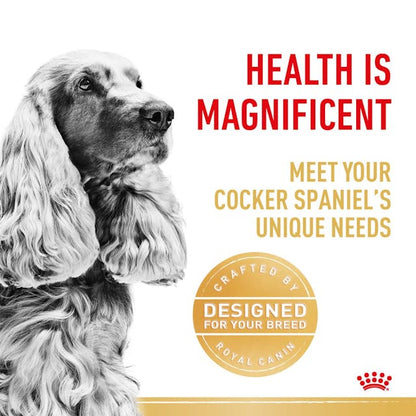 Royal Canin Dry Dog Food Cocker Spaniel Adult - Woonona Petfood & Produce