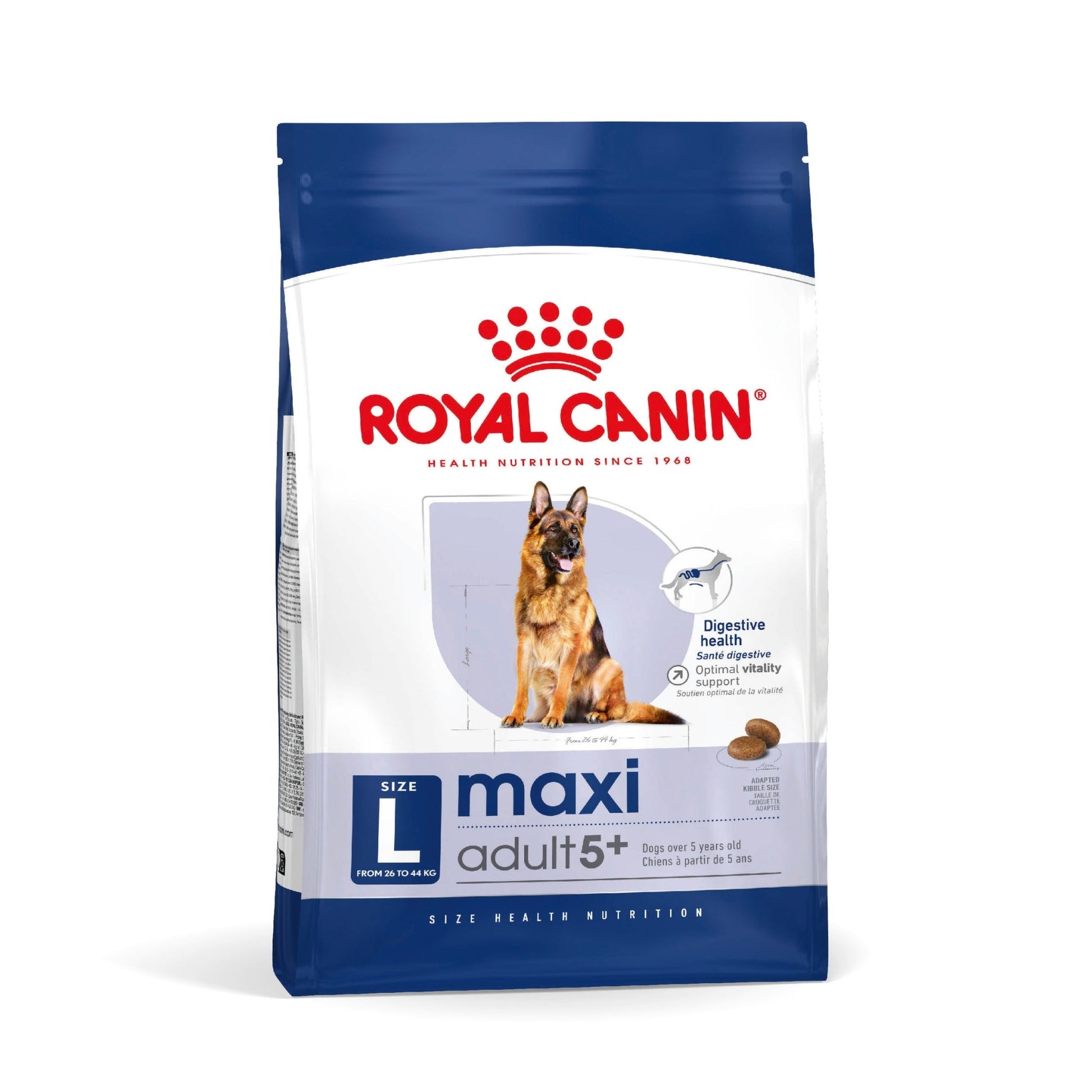 Royal Canin Dry Dog Food Maxi Large Breed Adult 5+ 15kg - Woonona Petfoods